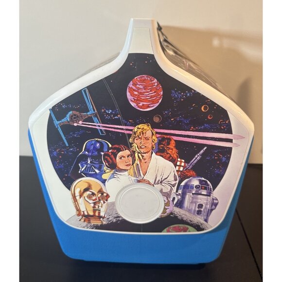 NWT Star Wars Italian Poster Igloo 14 Quart Playmate Cooler Limited Edition - Picture 6 of 9